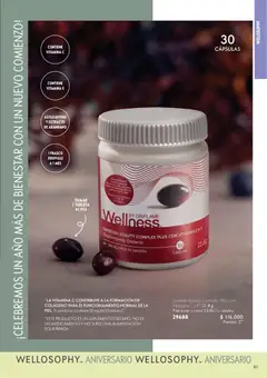 Oriflame - Catálogo 01 -  Vista previa de la revista de la tienda Oriflame valido desde el 27.12.2025 | Página: 61 | Productos: Frasco, Tableta, Suplemento dietario