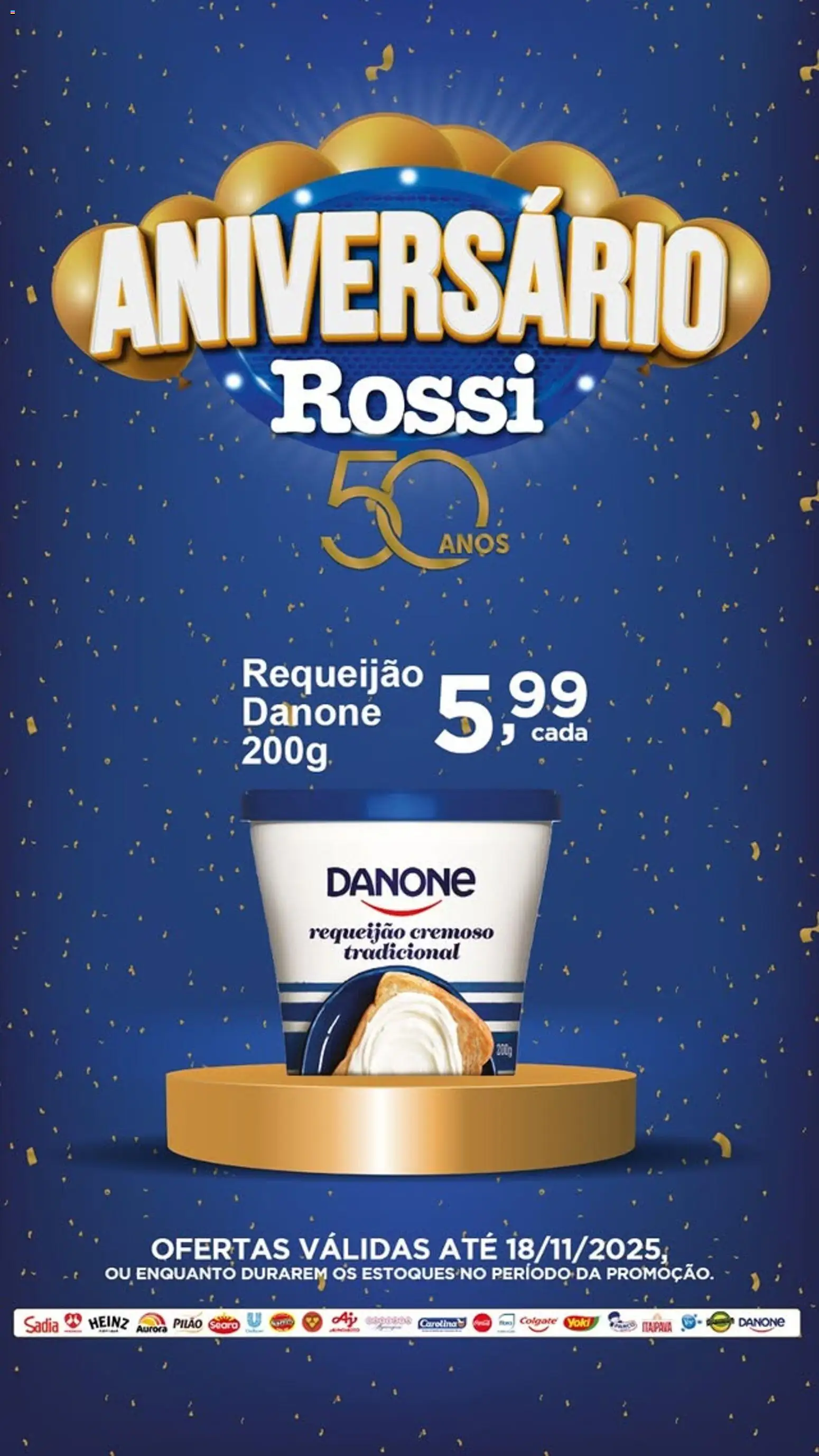 Rossi Supermercados Folheto - válido de 13.11.2025 | Página: 4 | Produtos: Requeijão