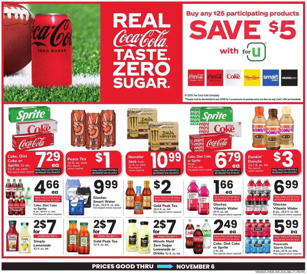Acme Big Book of Savings - valid from 03.10.2025 | Page: 17 | Products: Vitamin, Tea, Suit, Sugar