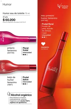 Vista previa Catálogo Natura Ciclo 3 válido desde el 09.02.2026 | Página: 60 | Productos: Eau de toilette