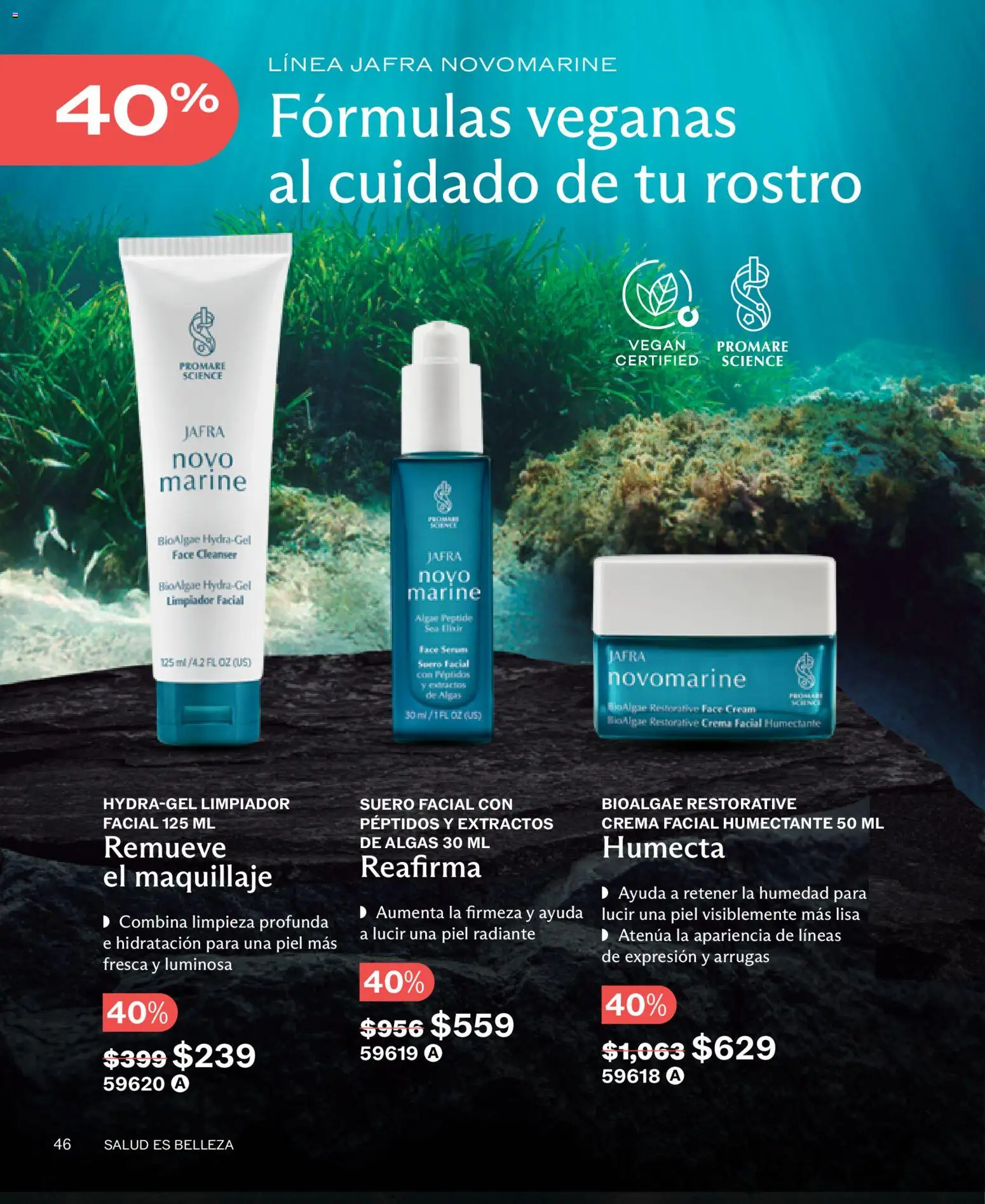 Nuevas ofertas de JAFRA válidas en toda la República Mexicana desde el 01.01.2026. ¡Encuentra las mejores ofertas en JAFRA catálogo! | Página: 46