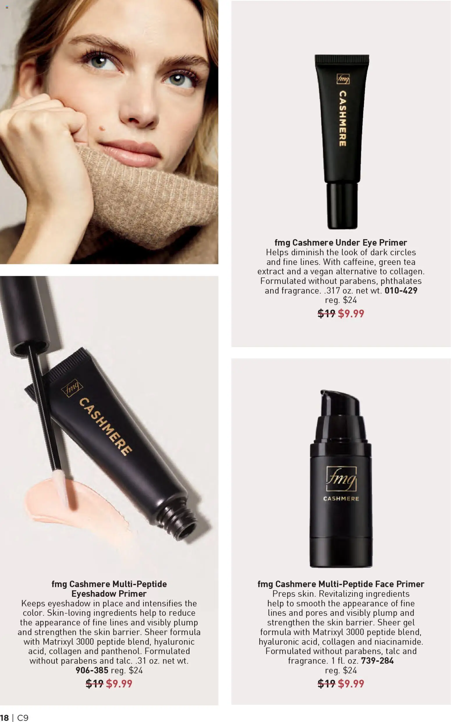 Avon Brochure - valid from 22.04.2026 | Page: 18 | Products: Green Tea, Face Primer, Eyeshadow, Tea