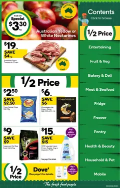 Preview of Weekly catalogue Woolworths NSW 04/02 - valid from 04.02.2026 | Page: 2 | Products: Household, Meat, Cream, Fridge