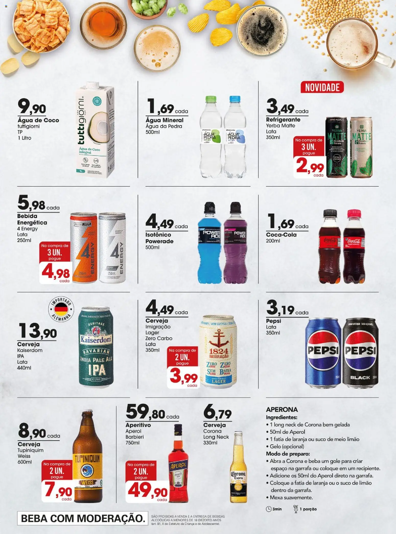 Zaffari Folheto - válido de 19.02.2026 | Página: 11 | Produtos: Coco, Água de coco, Água mineral, Refrigerante