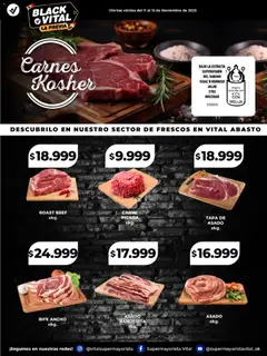 Vista previa Vital - Carnes Kosher Abasto válido desde el 11.11.2025