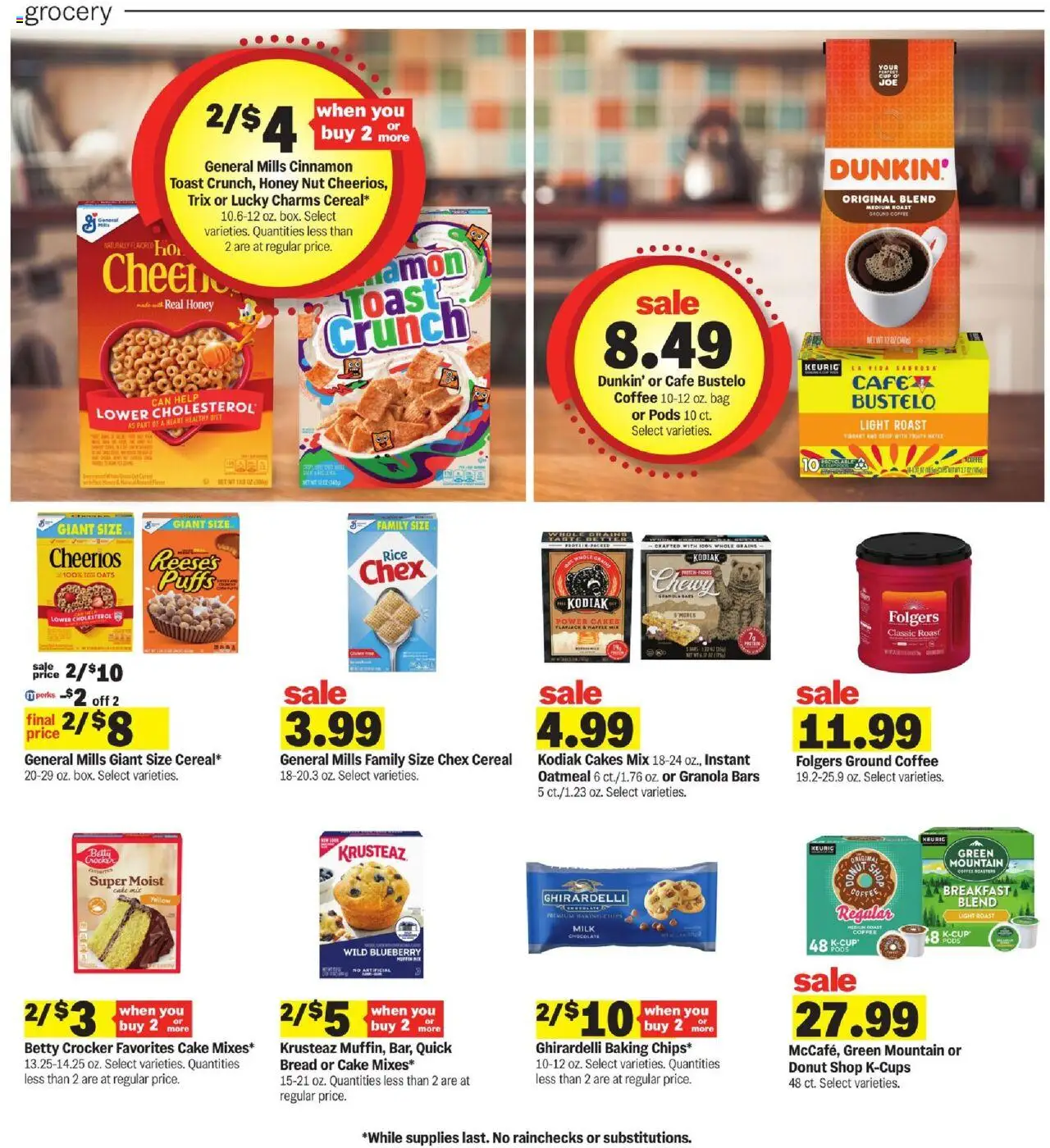 Meijer Weekly Ad - valid from 10.09.2025 | Page: 9 | Products: Bread, Coffee, Chocolate, Chips