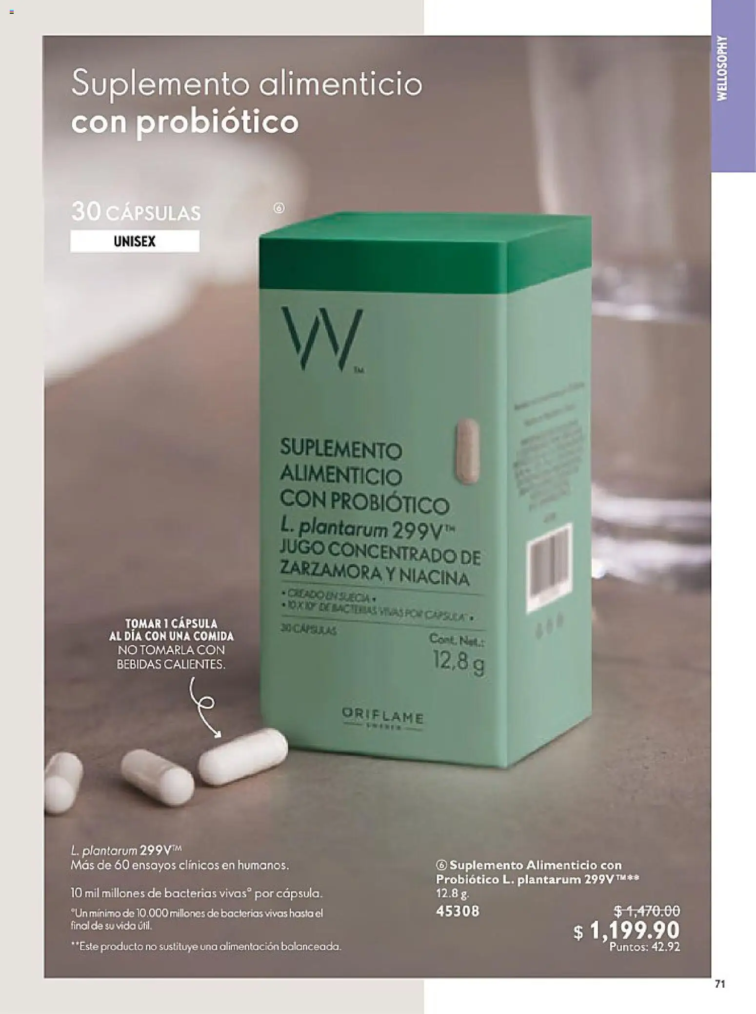 Nuevas ofertas de Oriflame válidas en toda la República Mexicana desde el 14.02.2026. ¡Encuentra las mejores ofertas en Oriflame campaña 3 2026! | Página: 71 | Productos: Jugo