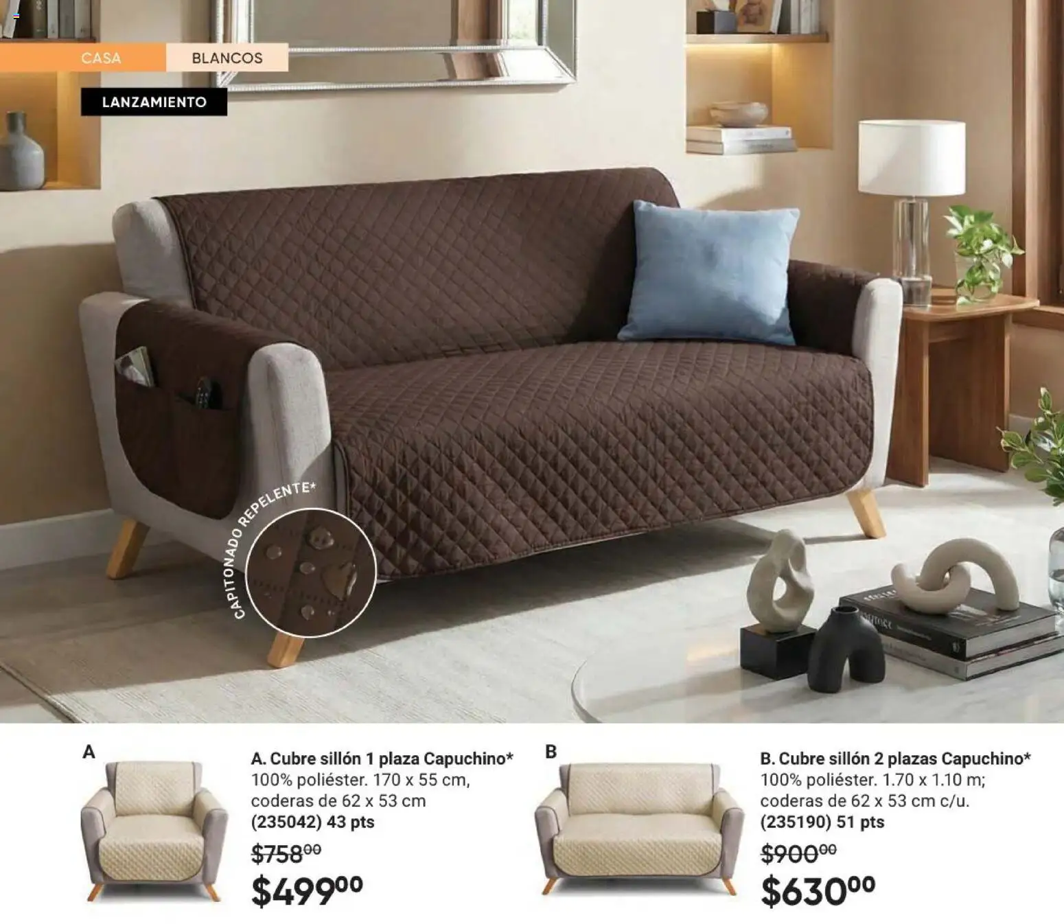 Nuevas ofertas de AVON válidas en toda la República Mexicana desde el 24.04.2026. ¡Encuentra las mejores ofertas en AVON Casa & Estilo 7 2026! | Página: 120 | Productos: Sillón