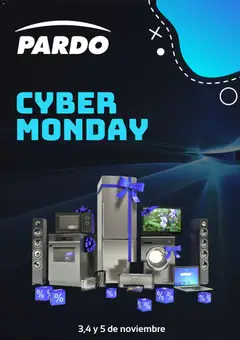 Vista previa Pardo Cyber Monday válido desde el 03.11.2025