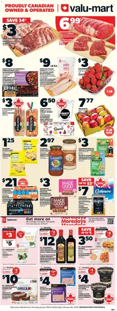 Preview of Valu Mart weekly flyer from shop Valu Mart valid from 29.01.2026