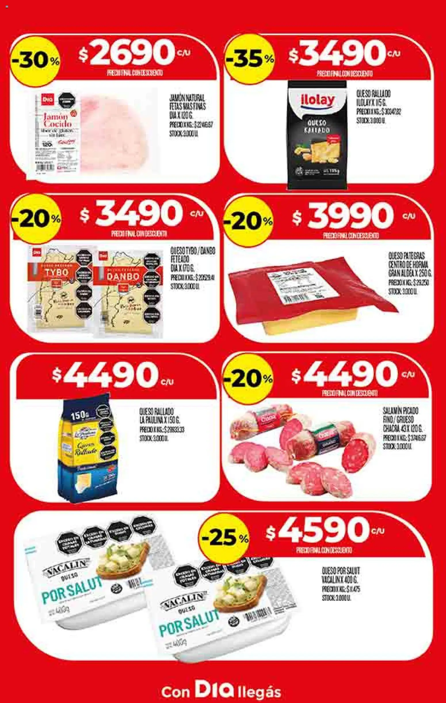 Supermercado DIA Ofertas │ válido desde el 10.12.2025 | Página: 13 | Productos: Queso, Jamón