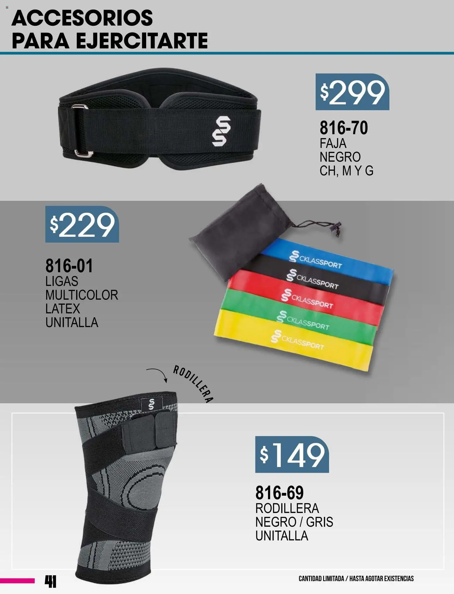 Nuevas ofertas de Cklass válidas en toda la República Mexicana desde el 08.01.2026. ¡Encuentra las mejores ofertas en Cklass catálogo Especial Supersport Caballero! | Página: 42 | Productos: Faja