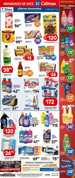 Vista previa de Calimax folleto, nuevo folleto de la tienda, válido en México a partir del 06.03.2026 | Página: 6