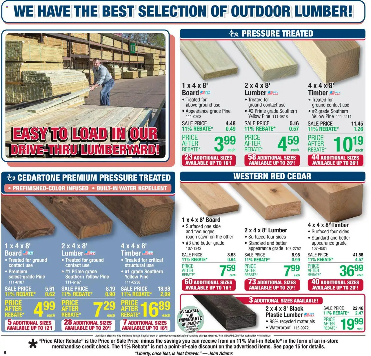 Menards Weekly Ad - valid from 25.06.2025 | Page: 10 | Products: Water