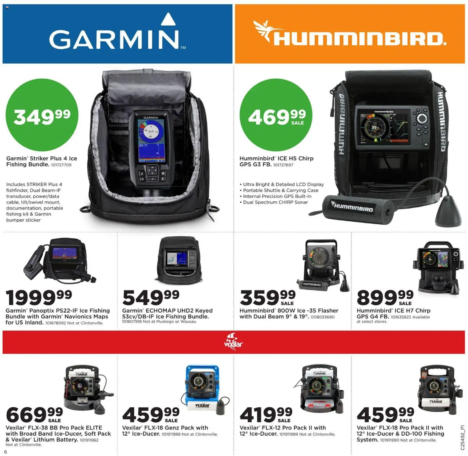 Mills Fleet Farm Ice Fishing - valid from 04.12.2025 | Page: 6 | Products: Flasher, Case