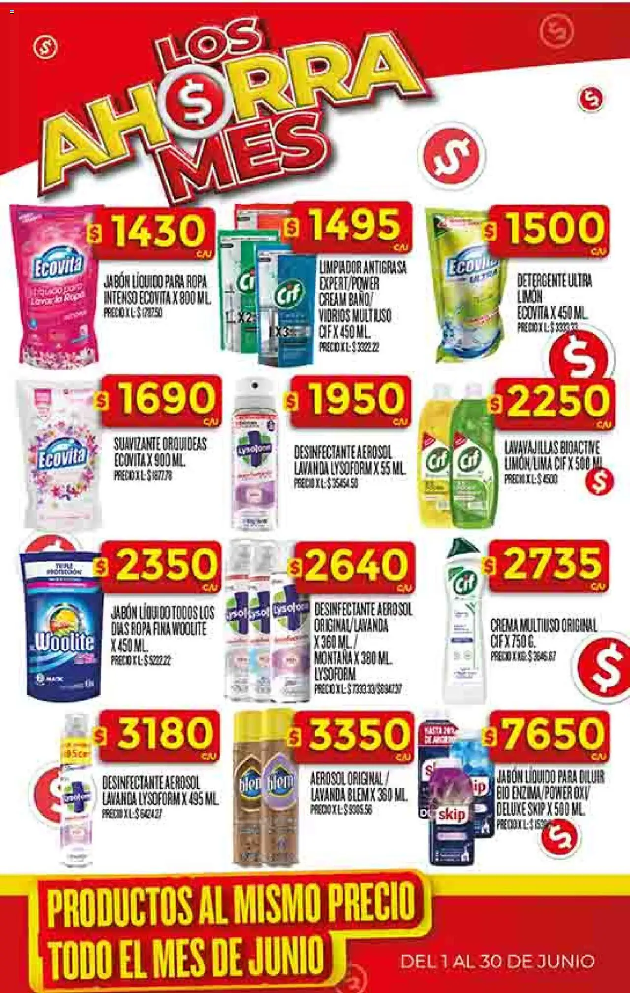Supermercado DIA Ofertas │ válido desde el 18.06.2025 | Página: 32 | Productos: Antigrasa, Desinfectante, Lavavajillas, Limón