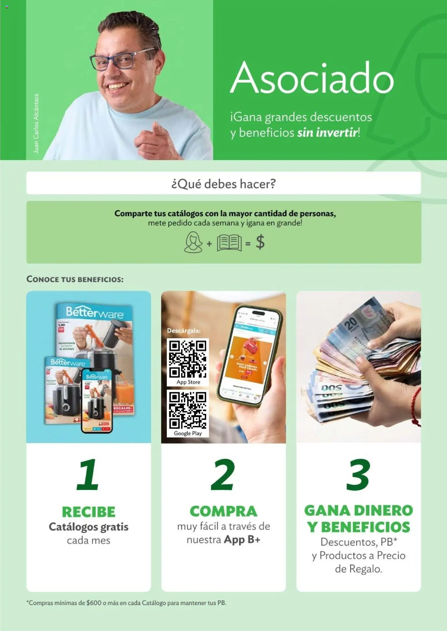 Nuevas ofertas de Betterware válidas en toda la República Mexicana desde el 01.01.2026. ¡Encuentra las mejores ofertas en Betterware catálogo Oportunidades! | Página: 3 | Productos: Banco, Jarra