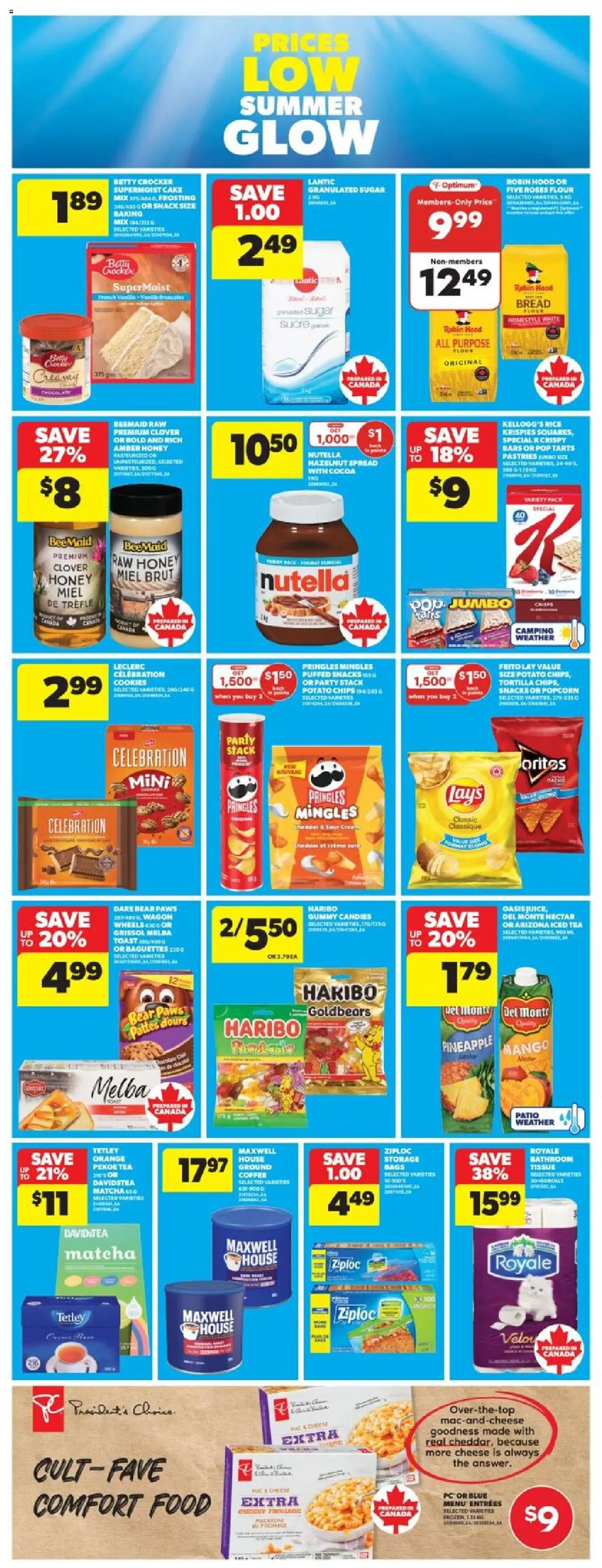 Real Canadian Superstore flyer valid from 14.08.2025 | Page: 18 | Products: Sour cream, Pineapple, Candies, Cream