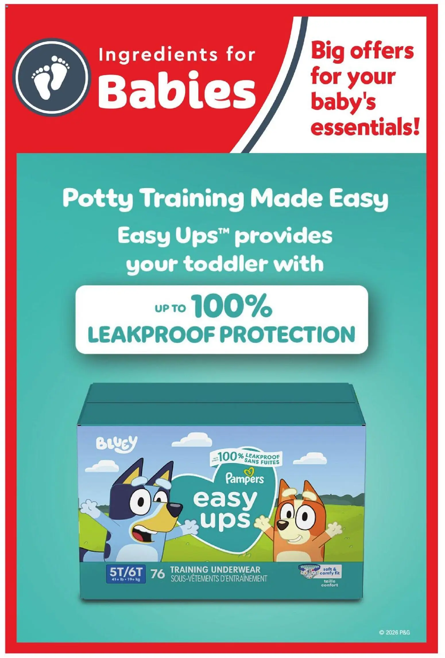 Sobeys flyer valid from 19.02.2026 | Page: 22 | Products: Underwear