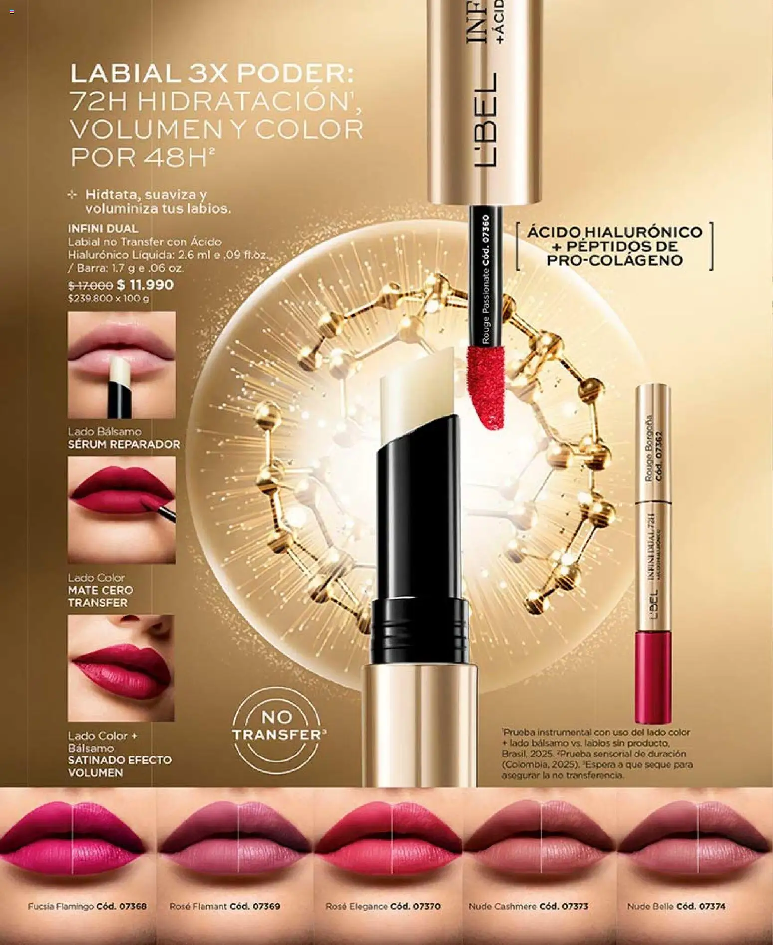 L'Bel Campaña 8 │ válido desde el 29.04.2026 | Página: 16 | Productos: Bálsamo, Mate, Labial, Serum