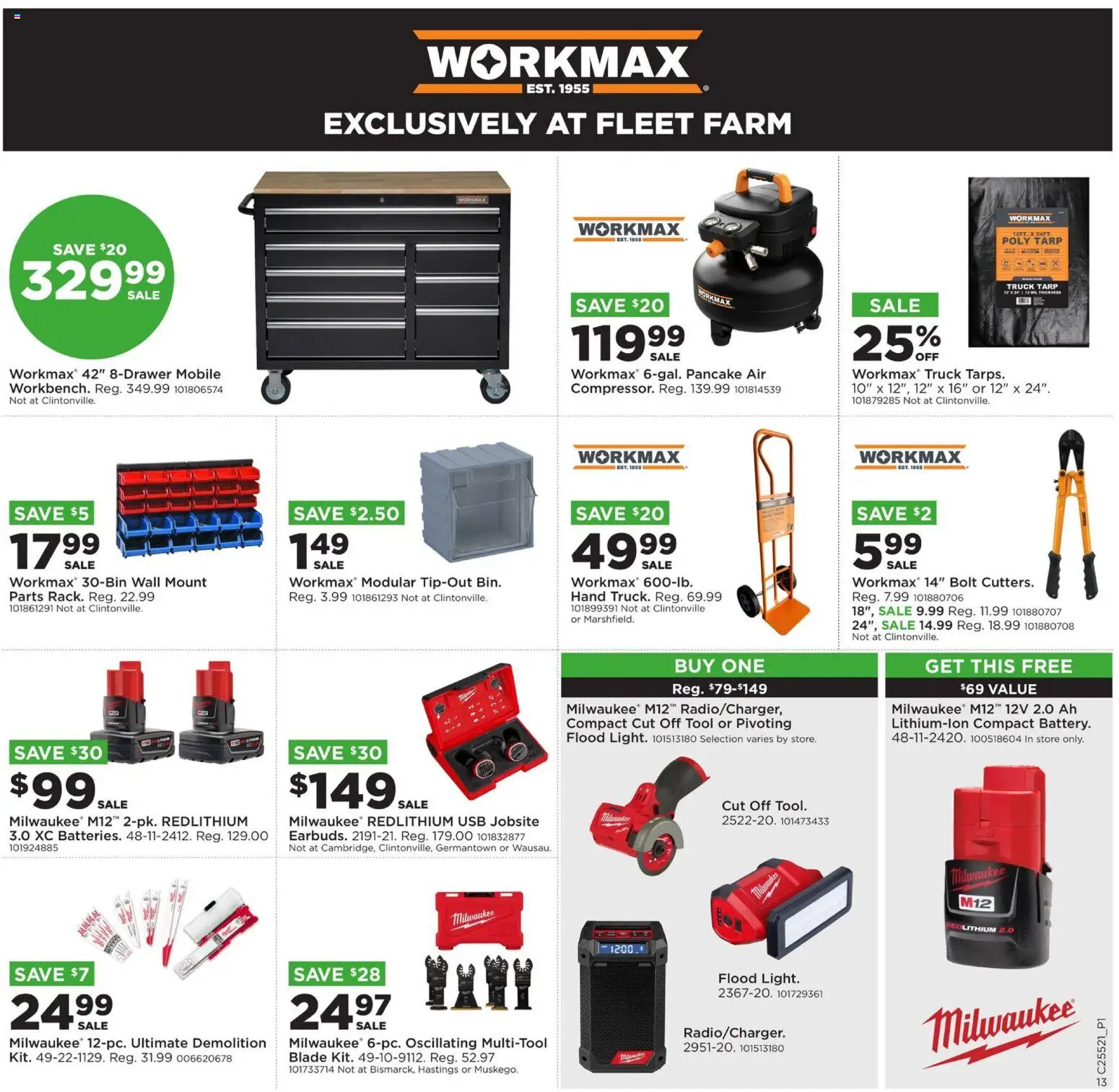 Mills Fleet Farm Weekly Ad - valid from 25.12.2025 | Page: 14 | Products: Usb