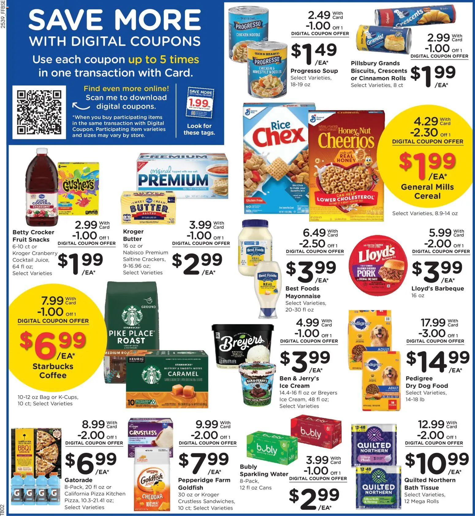 Fry's Food Weekly Ad - valid from 29.10.2025 | Page: 5 | Products: Dog Food, Butter, Pork, Water