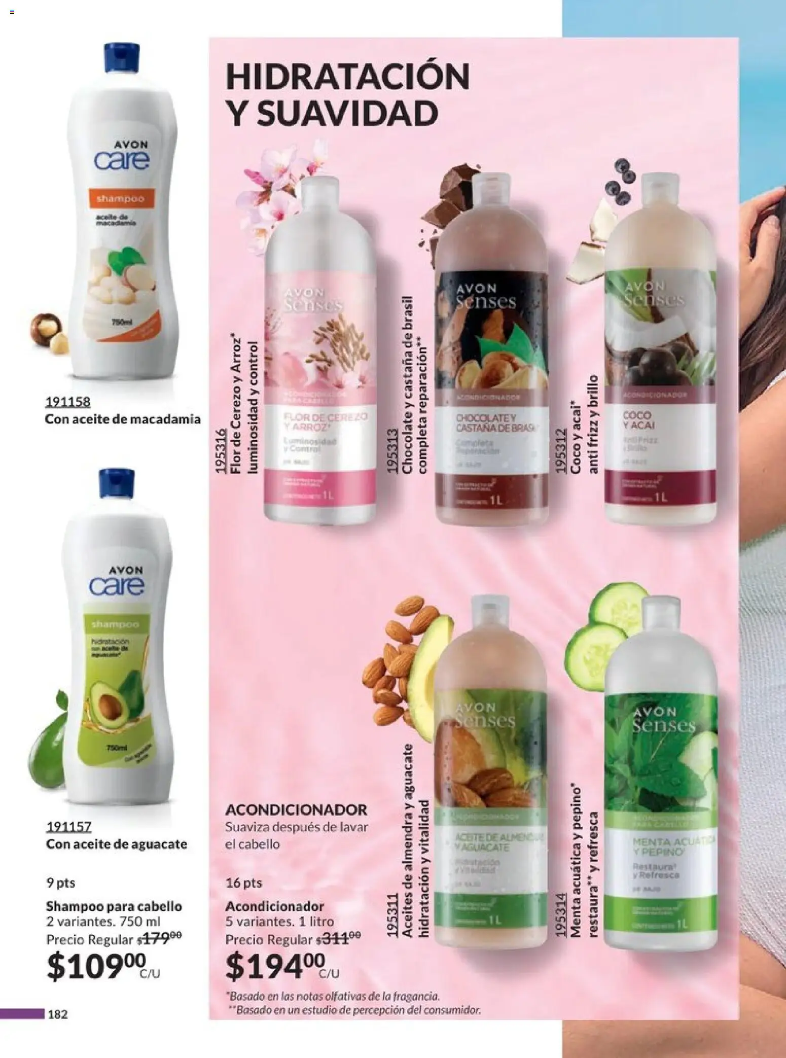 Nuevas ofertas de AVON válidas en toda la República Mexicana desde el 20.12.2025. ¡Encuentra las mejores ofertas en AVON campaña 1 2026! | Página: 191 | Productos: Brillo, Aceite, Aguacate, Chocolate