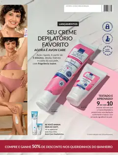 Avon - Campanha 19 - Pré-Visualização do folheto da loja Avon, válido de 21.11.2025 | Página: 168 | Produtos: Fragrância, Creme depilatório, Creme
