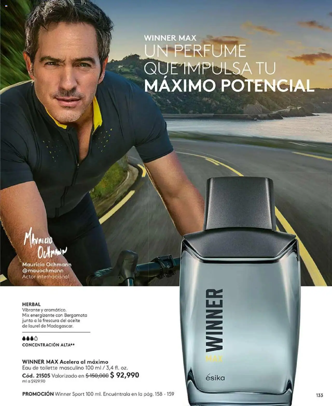 Ésika revista - valida desde el 16.06.2025 | Página: 133 | Productos: Perfume, Eau de toilette, Aceite