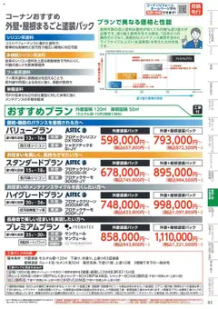 01.10.2025から有効なオファーを含む コーナン - 住宅設備機器・外壁・屋根工事カタログ | ページ: 83 | 製品: エコキュート