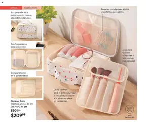 Vista previa de Neceser Gala, Plástico. 25.5 x 19 cm (193104) 18 pts, nuevo folleto de la tienda, válido en México a partir del 07.11.2025 | Página: 142