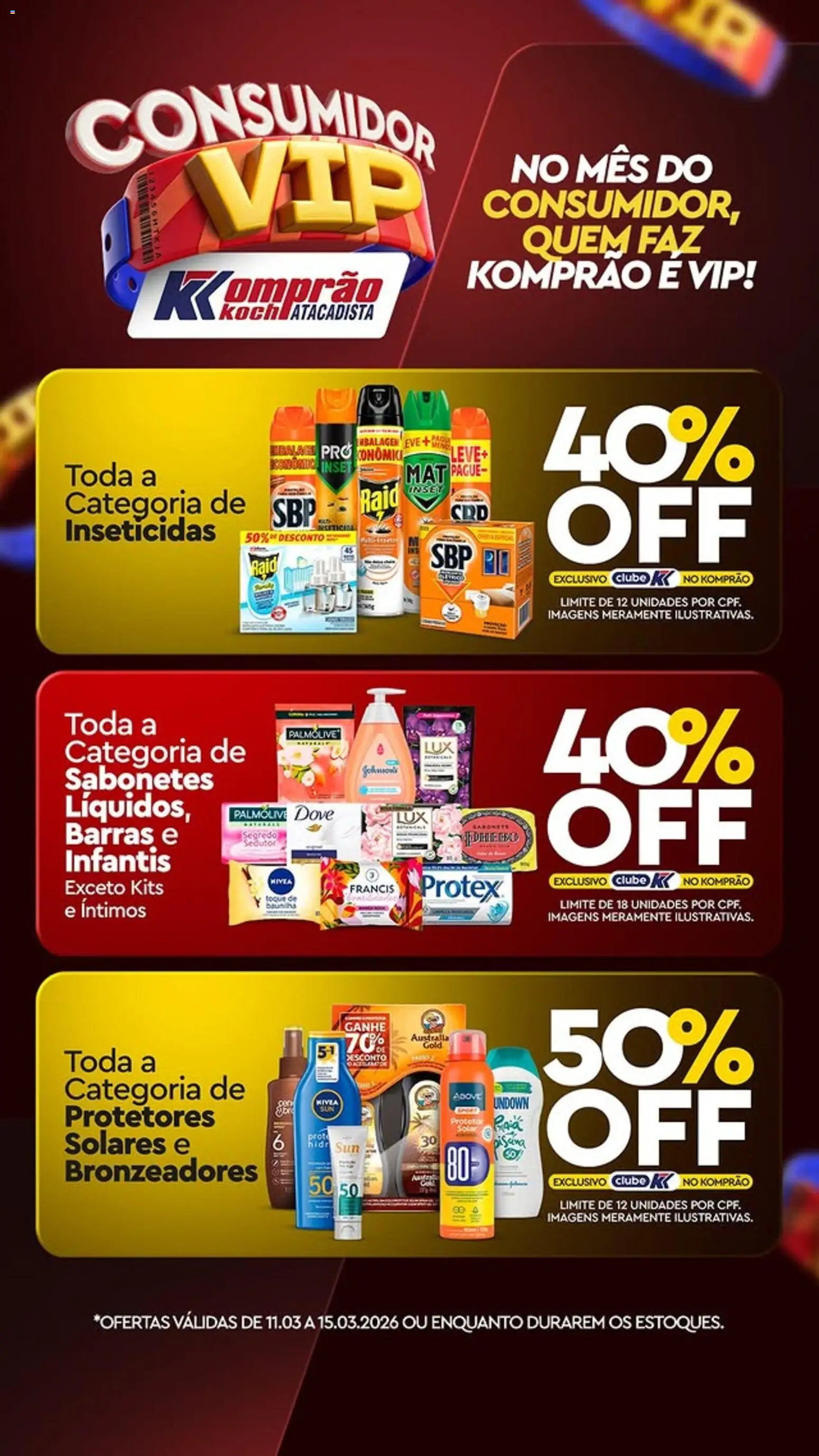 Komprao Atacadista Folheto - válido de 11.03.2026 | Página: 4 | Produtos: Piscina, Dove