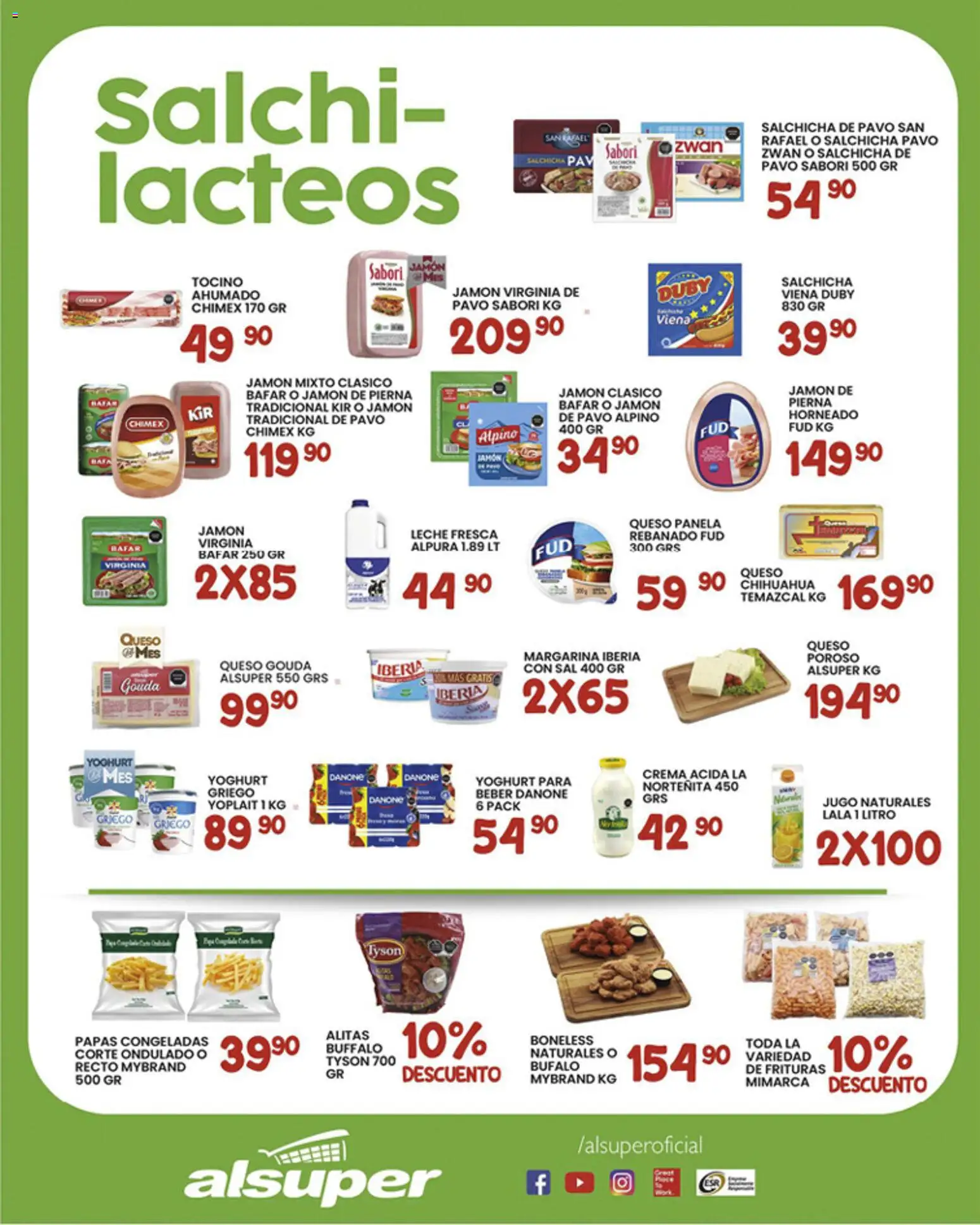 Nuevas ofertas de Alsuper válidas en toda la República Mexicana desde el 03.02.2026. ¡Encuentra las mejores ofertas en Alsuper folleto Saltillo! | Página: 3