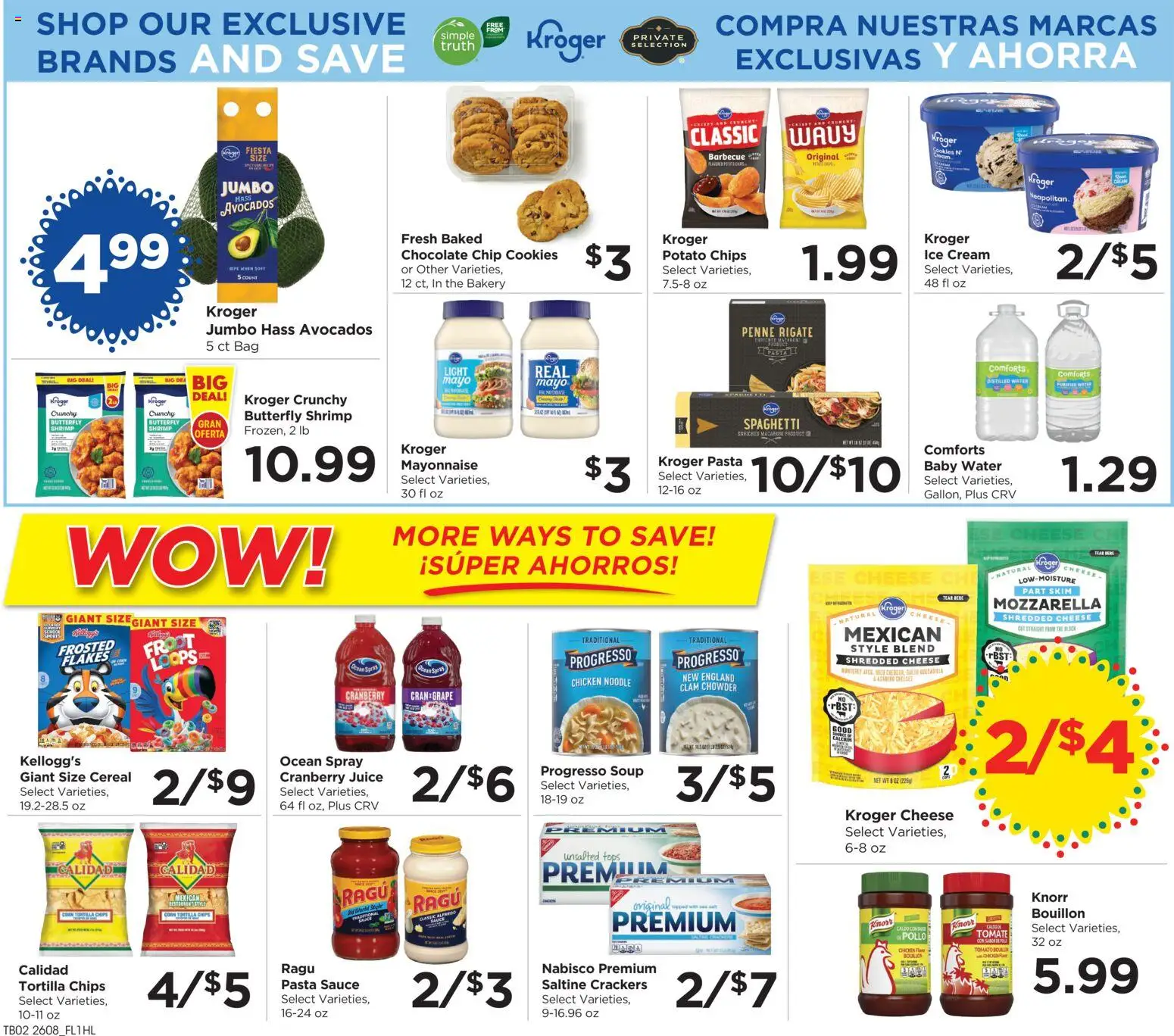 Food 4 Less Weekly Ad - valid from 25.03.2026 | Page: 3 | Products: Juice, Water, Sauce, Bag