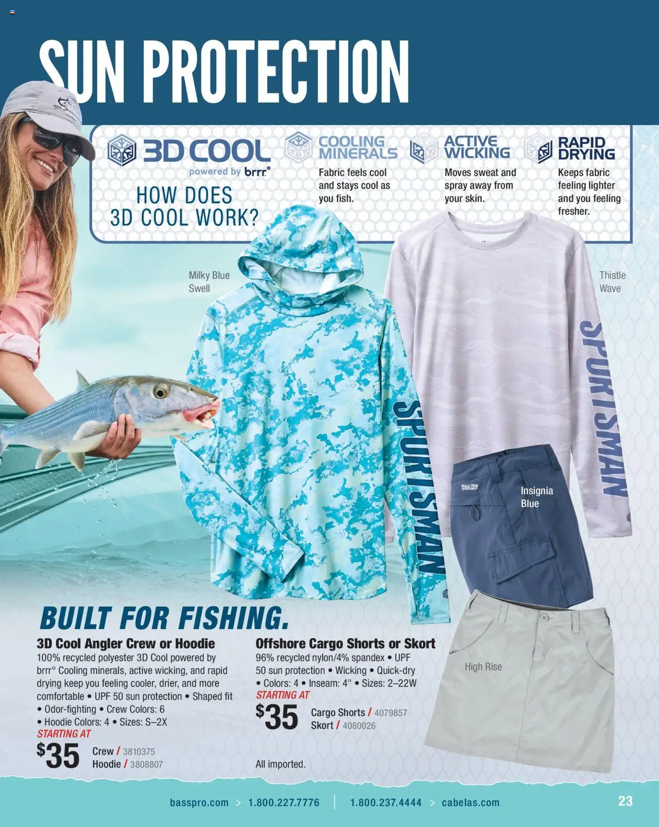 Cabela's Saltwater Specialist 25 - valid from 01.01.2025 | Page: 23 | Products: Hoodie, Shorts, Lighter
