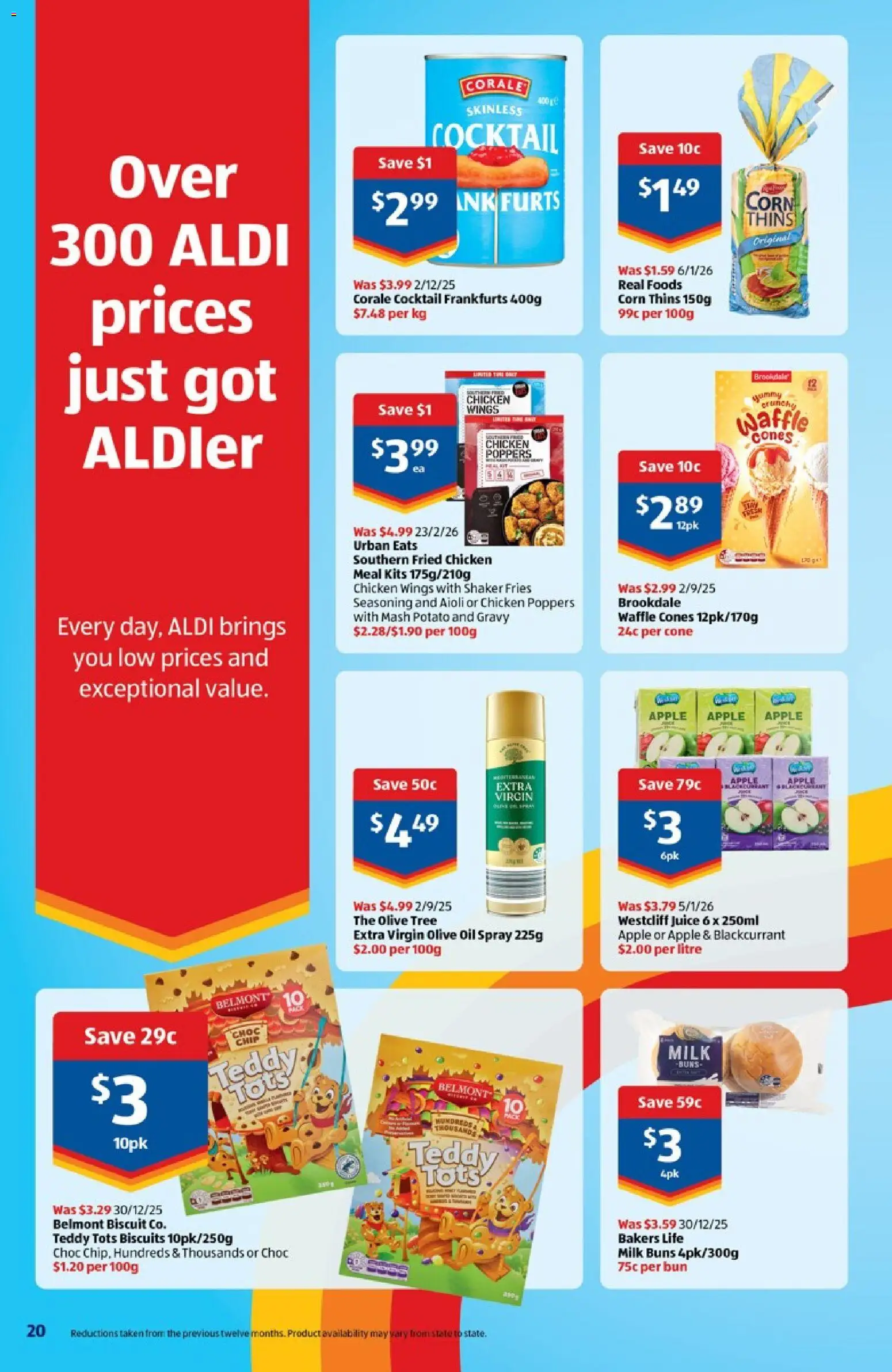 Aldi catalogue - valid from 18.03.2026 | Page: 20 | Products: Milk, Oil, Juice, Chicken