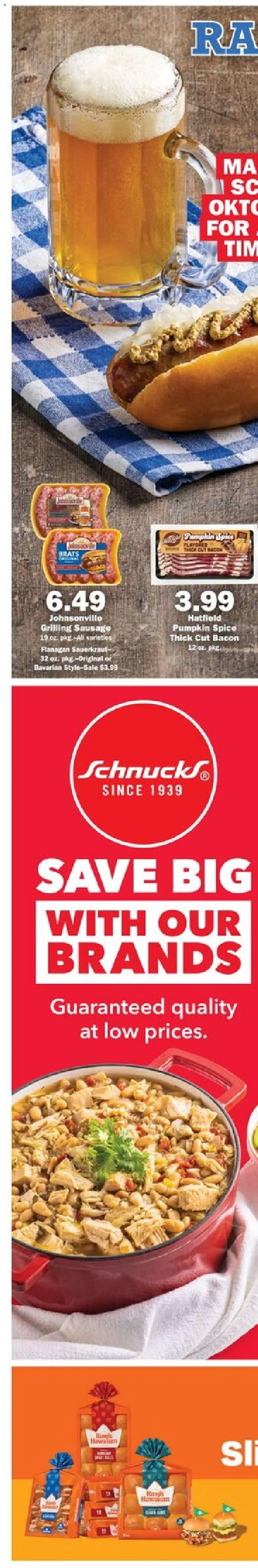 Schnucks Weekly Print Ad - MO - valid from 24.09.2025 | Page: 2 | Products: Sausage, Pumpkin