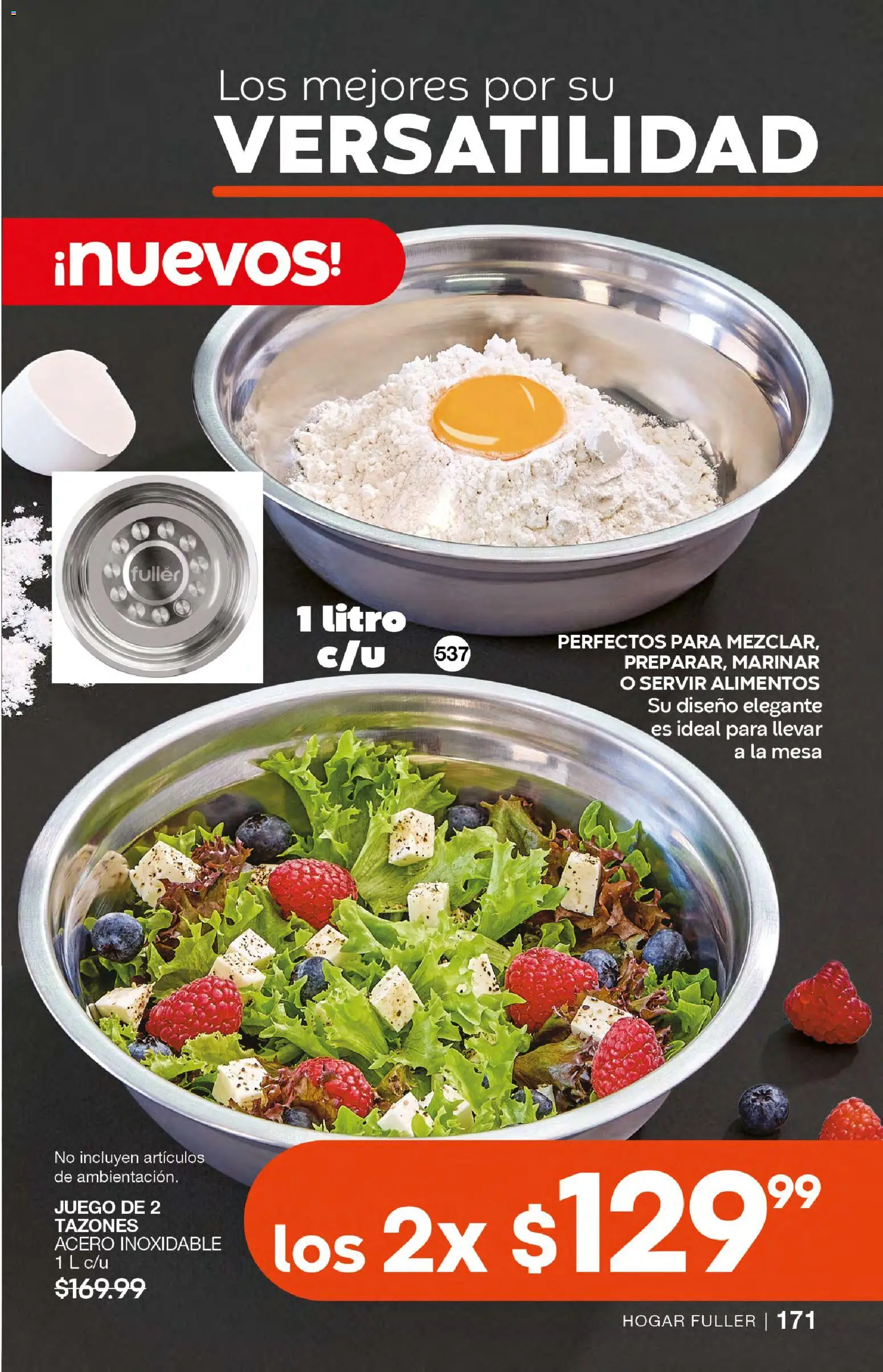 Nuevas ofertas de Fuller válidas en toda la República Mexicana desde el 18.02.2026. ¡Encuentra las mejores ofertas en Fuller campaña 23 2026! | Página: 171 | Productos: Juego, Mesa