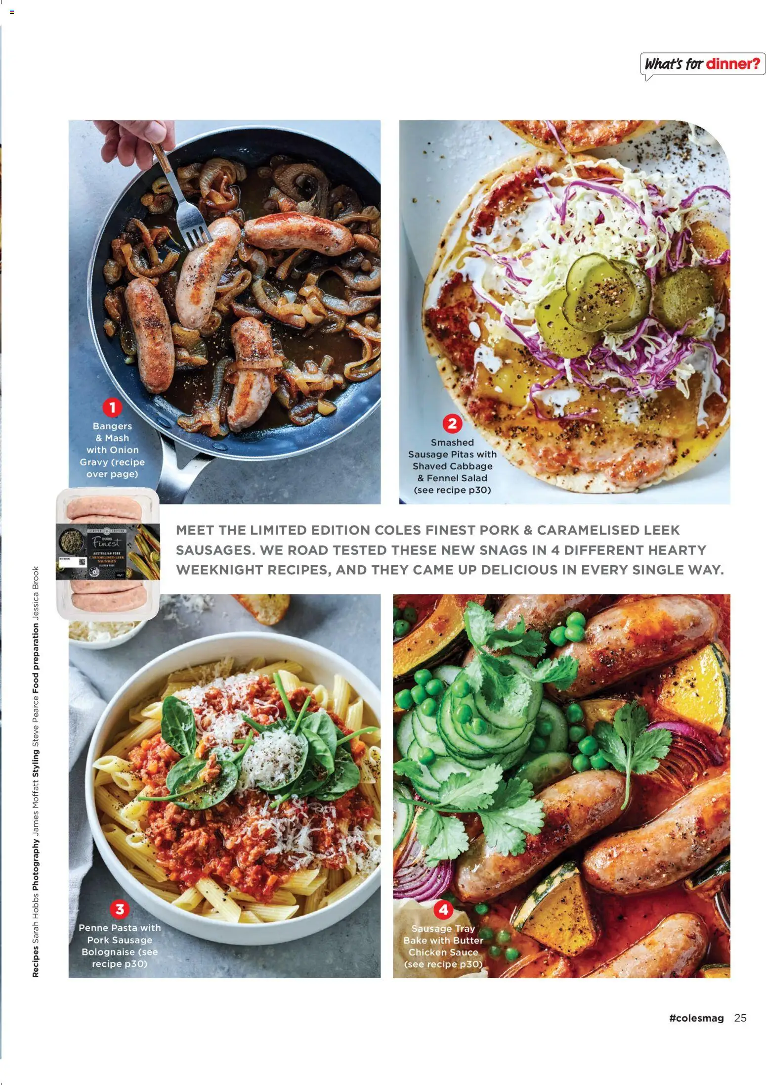 Coles catalogue - valid from 02.04.2026 | Page: 25 | Products: Chicken, Pork, Salad, Sauce