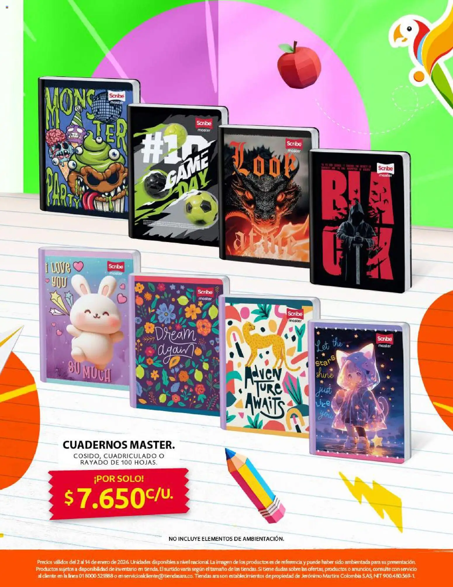 Ara revista - valida desde el 02.01.2026 | Página: 4 | Productos: Sobre