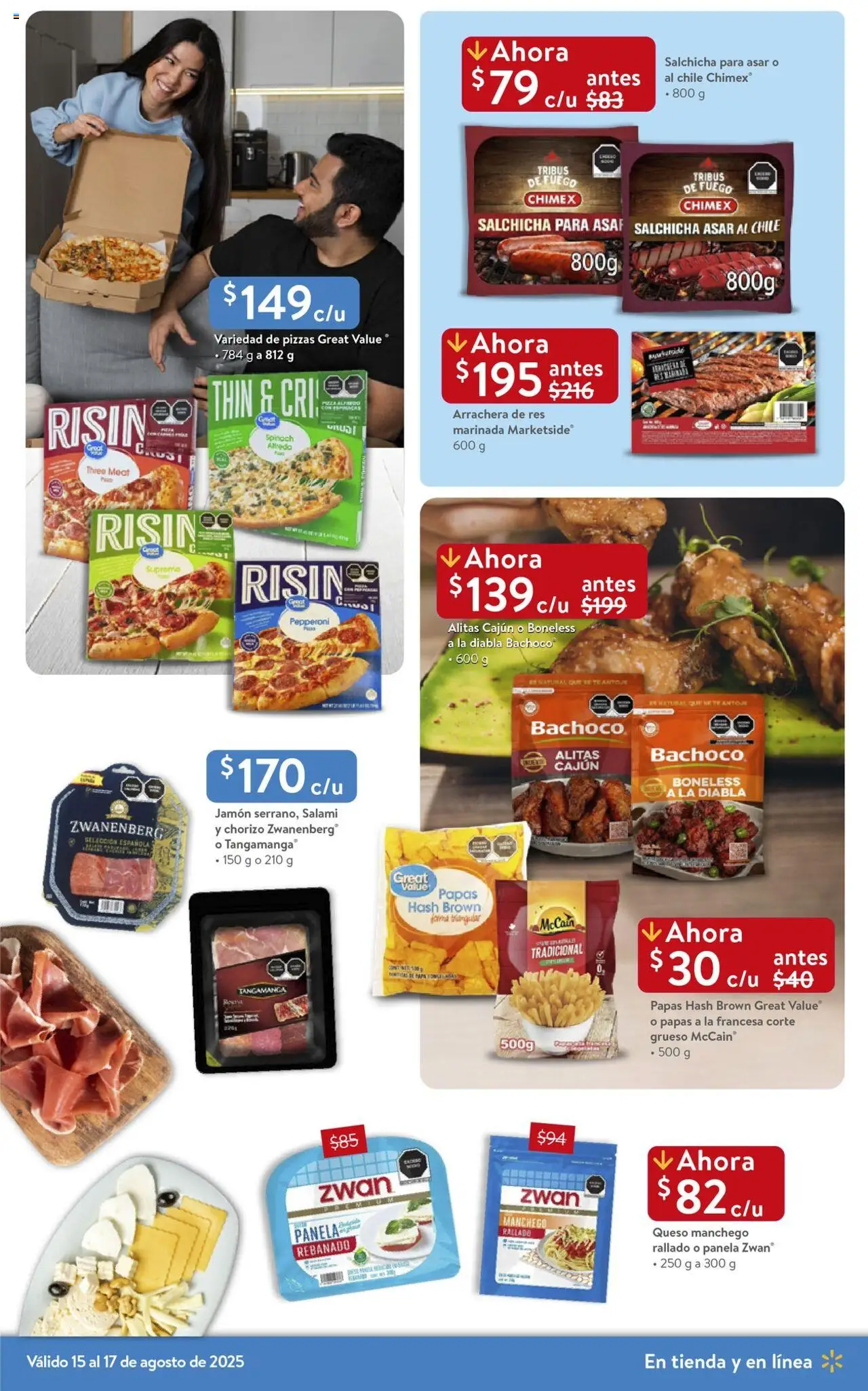 Nuevas ofertas de Walmart válidas en toda la República Mexicana desde el 15.08.2025. ¡Encuentra las mejores ofertas en Walmart - Folleto Precios Bajos! | Página: 2