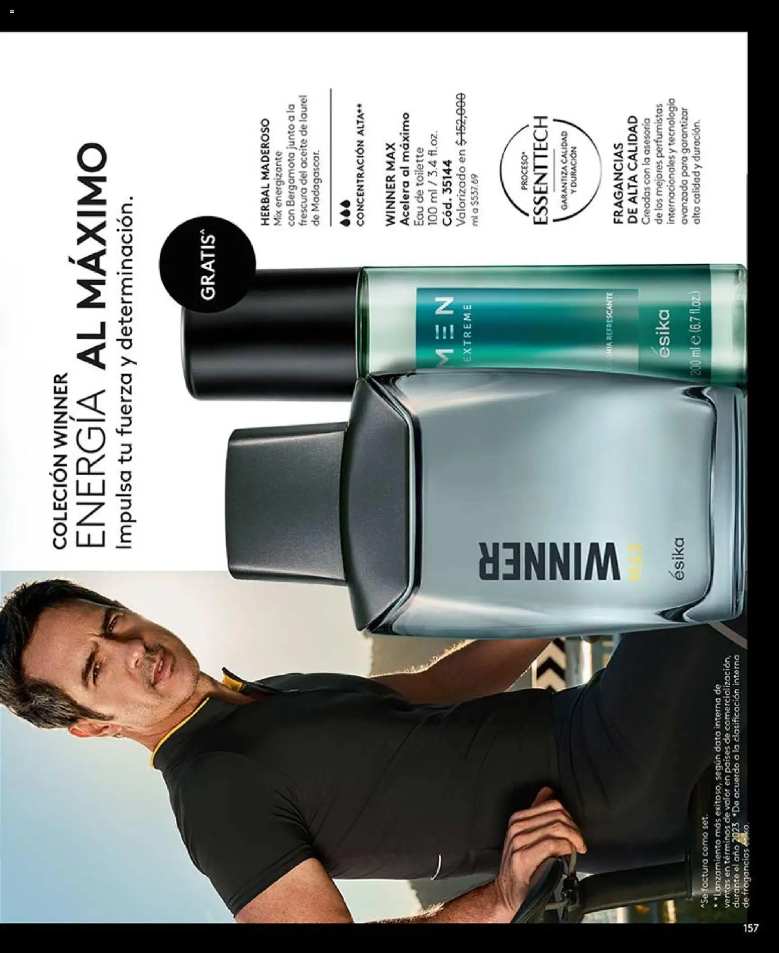 Ésika revista - valida desde el 01.05.2026 | Página: 157 | Productos: Eau de toilette, Aceite