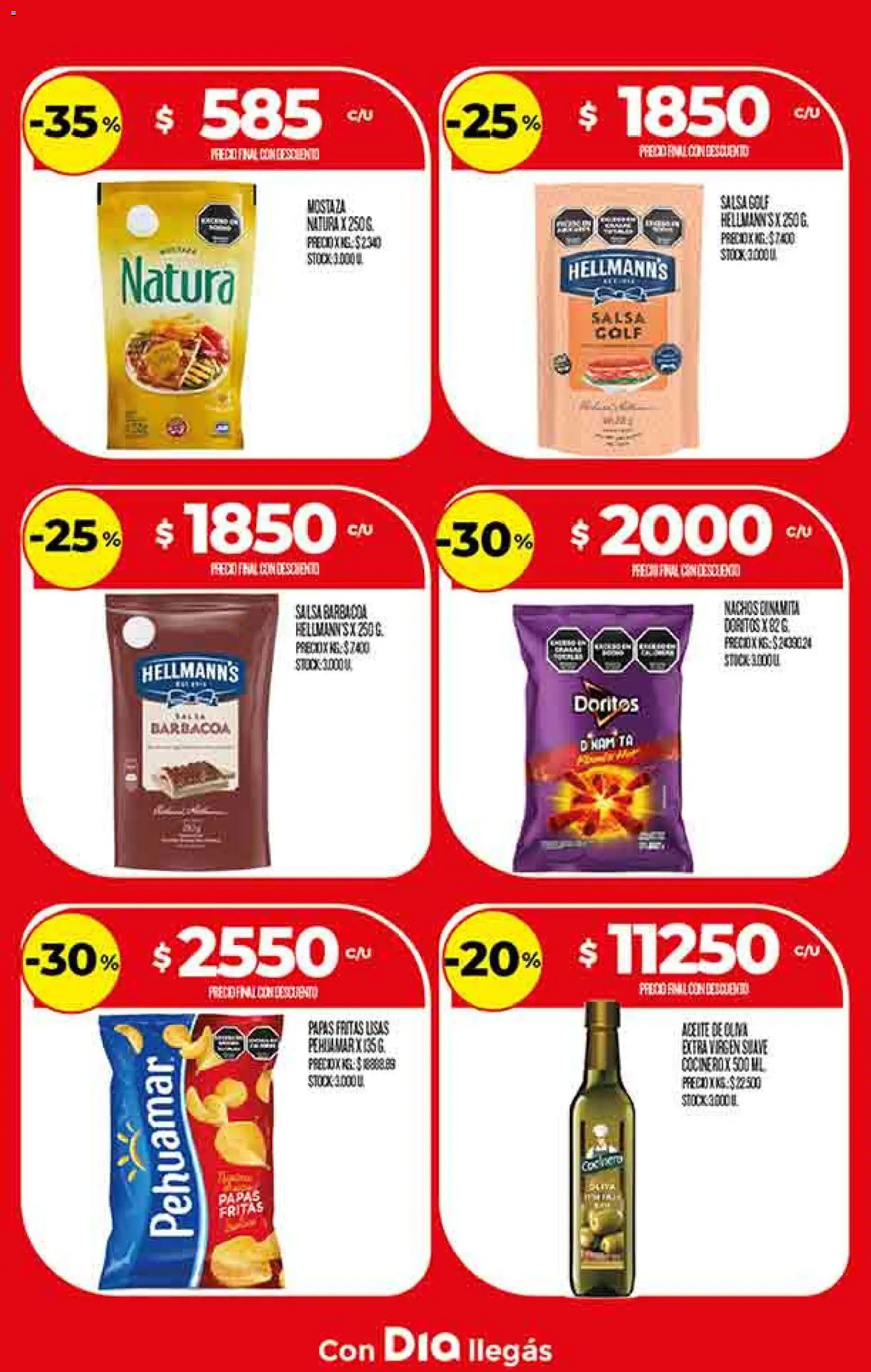 Dia - Ofertas - Salta y Jujuy │ válido desde el 10.12.2025 | Página: 15 | Productos: Aceite, Mostaza, Oliva, Papas fritas