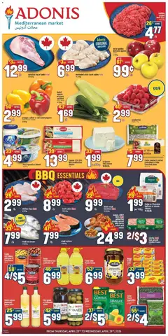 Preview of Adonis weekly flyer from shop Adonis valid from 23.04.2026