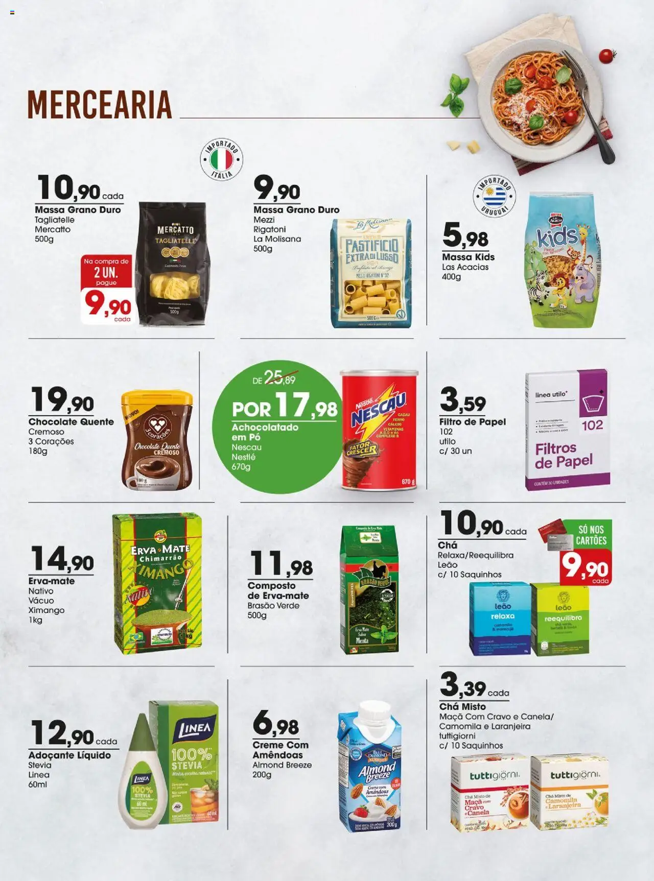 Zaffari Folheto - válido de 12.08.2025 | Página: 5 | Produtos: Maracujá, Stevia, Chá, Cálcio