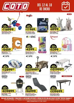 Vista previa Coto - Ofertas Hogar válido desde el 12.01.2026