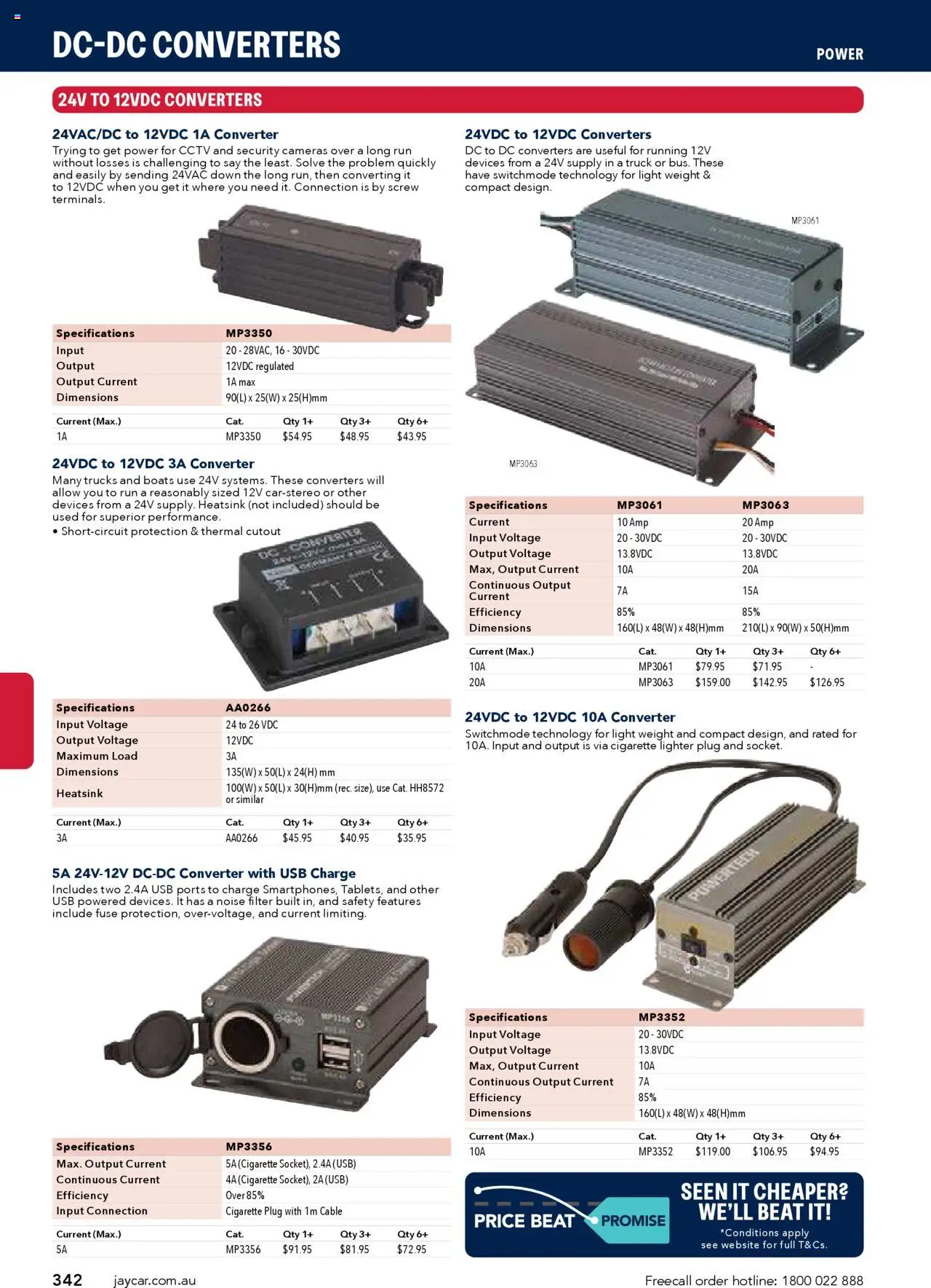 Jaycar catalogue - valid from 09.07.2025 | Page: 342 | Products: Cable, Weight, Converter, CCTV