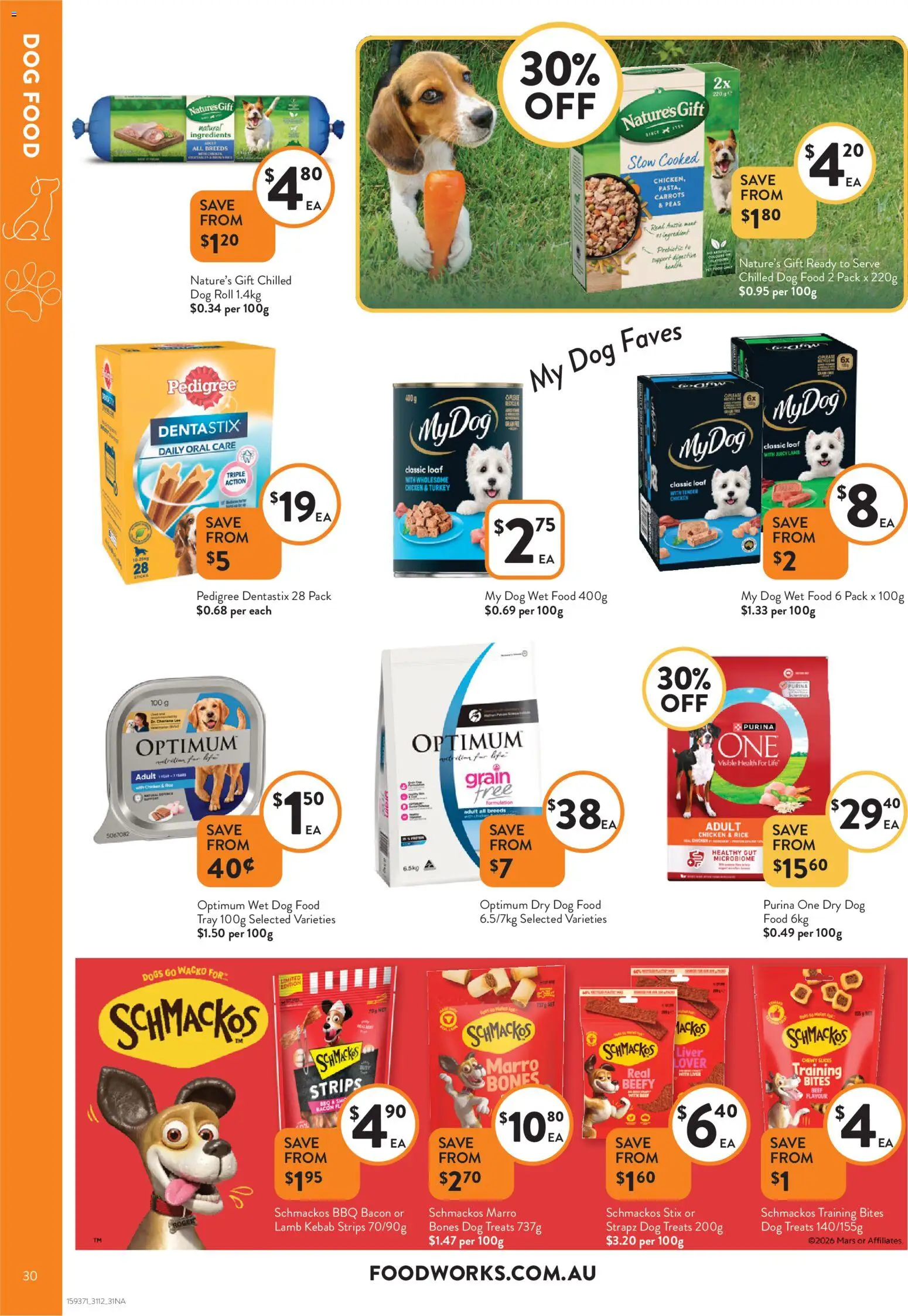 Foodworks catalogue - valid from 31.12.2025 | Page: 30 | Products: Bacon, Rice, Dog food, Turkey