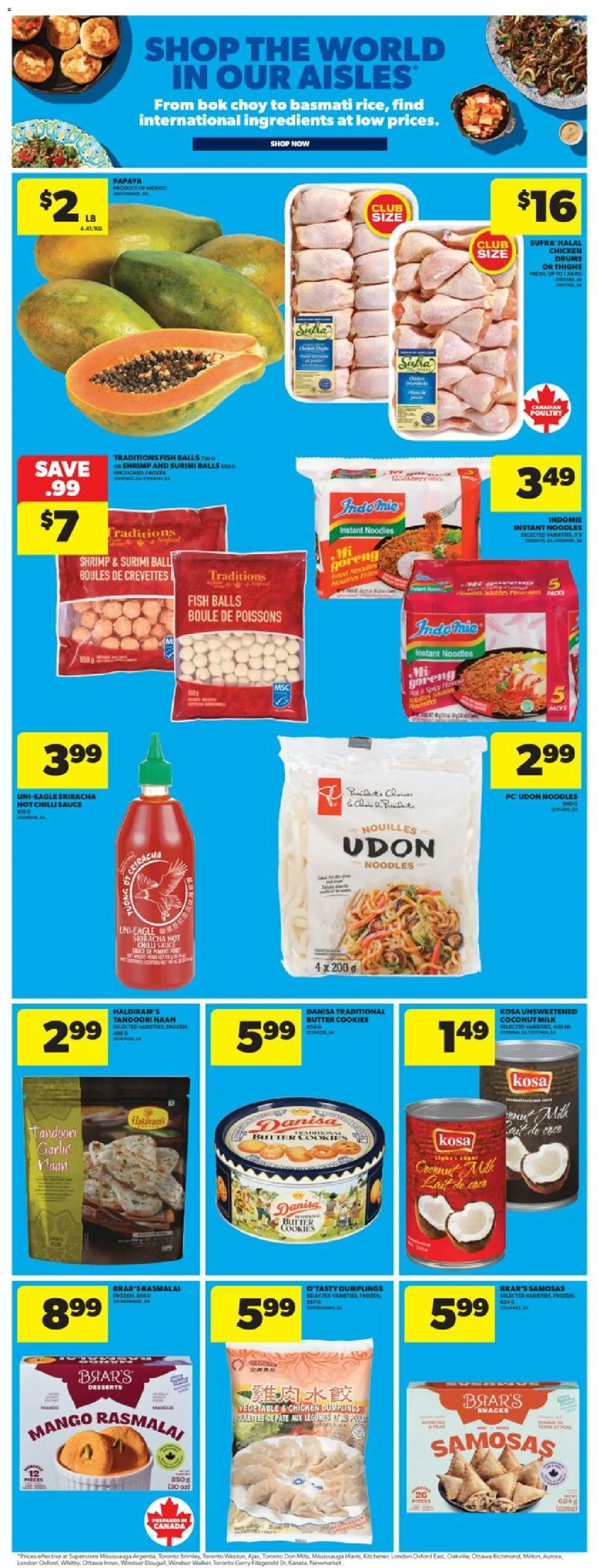 Real Canadian Superstore flyer valid from 20.11.2025 | Page: 11 | Products: Cookies, PC, Butter, Chicken