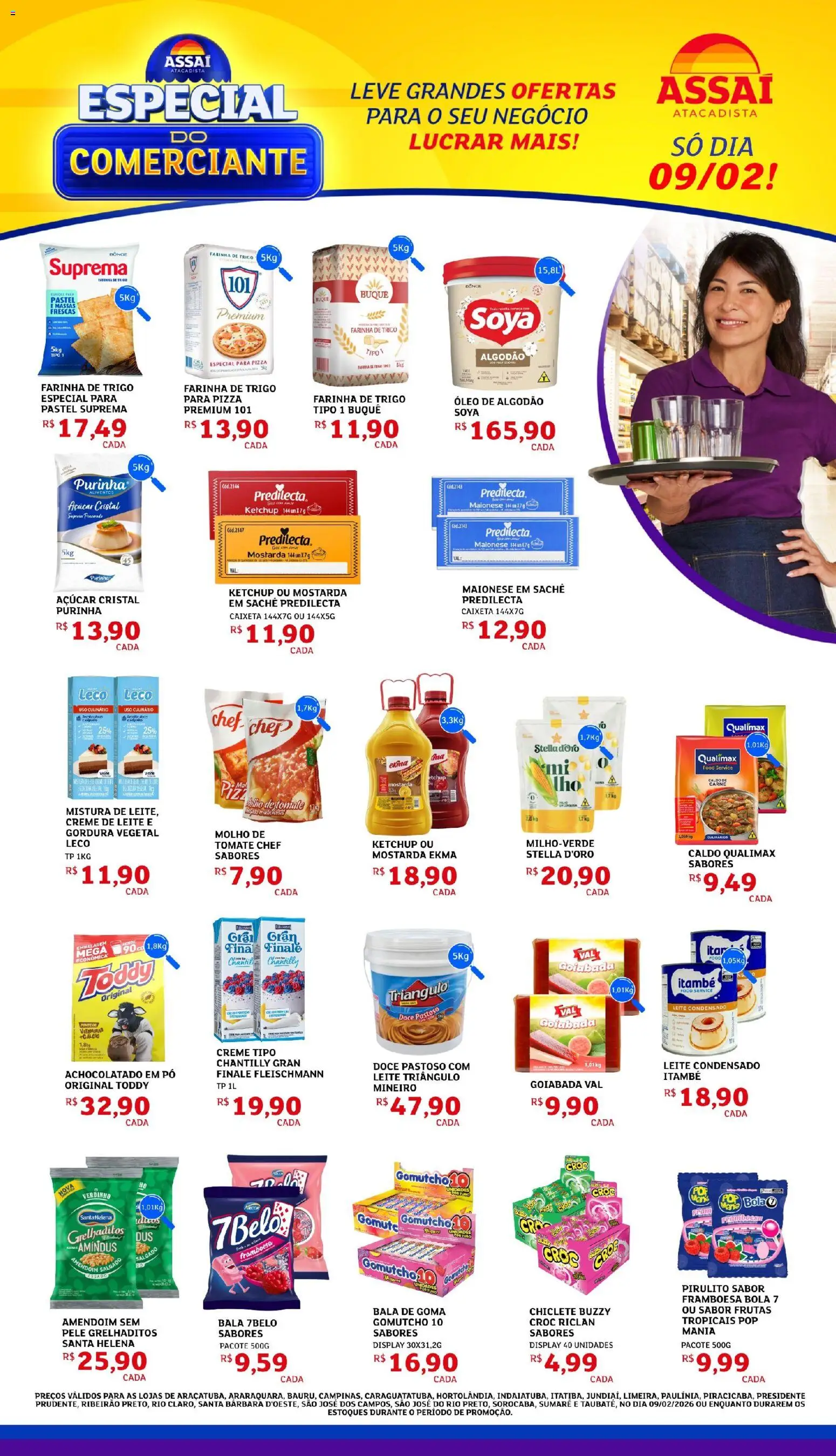 Assaí Atacadista Folheto - válido de 09.02.2026 | Página: 1